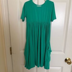 Remie Girl Teal Day dress